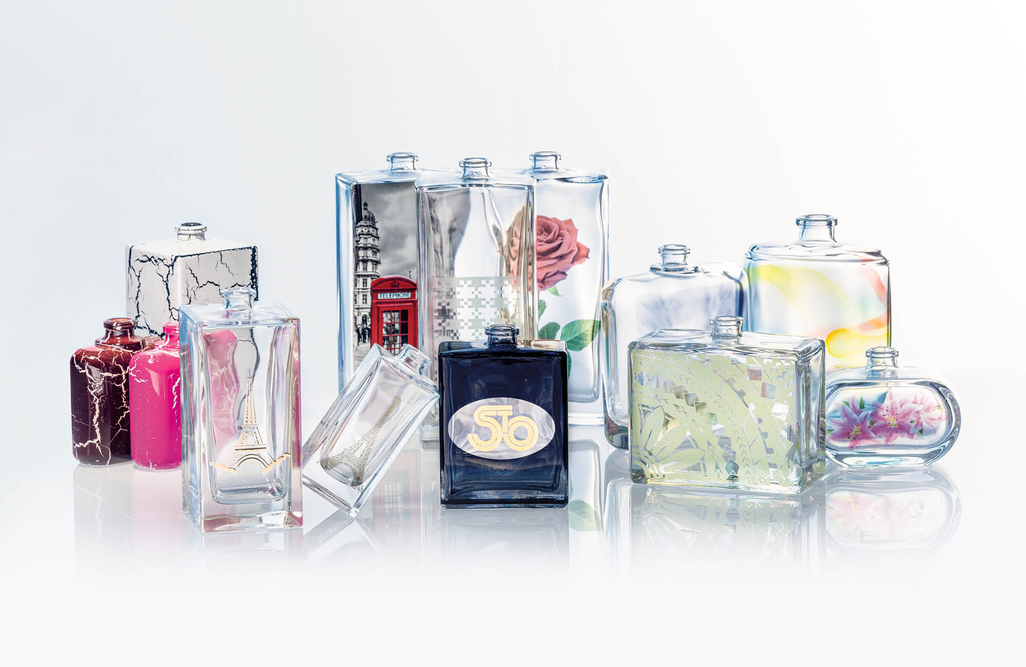 Perfumery Glass bottles - Perfumery - Stocksmetic