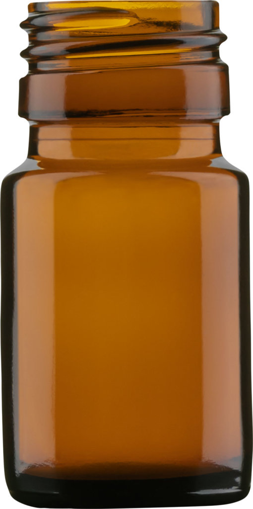 Pill bottle 22 ml (0.74 oz) - 72500 - Glass Packaging